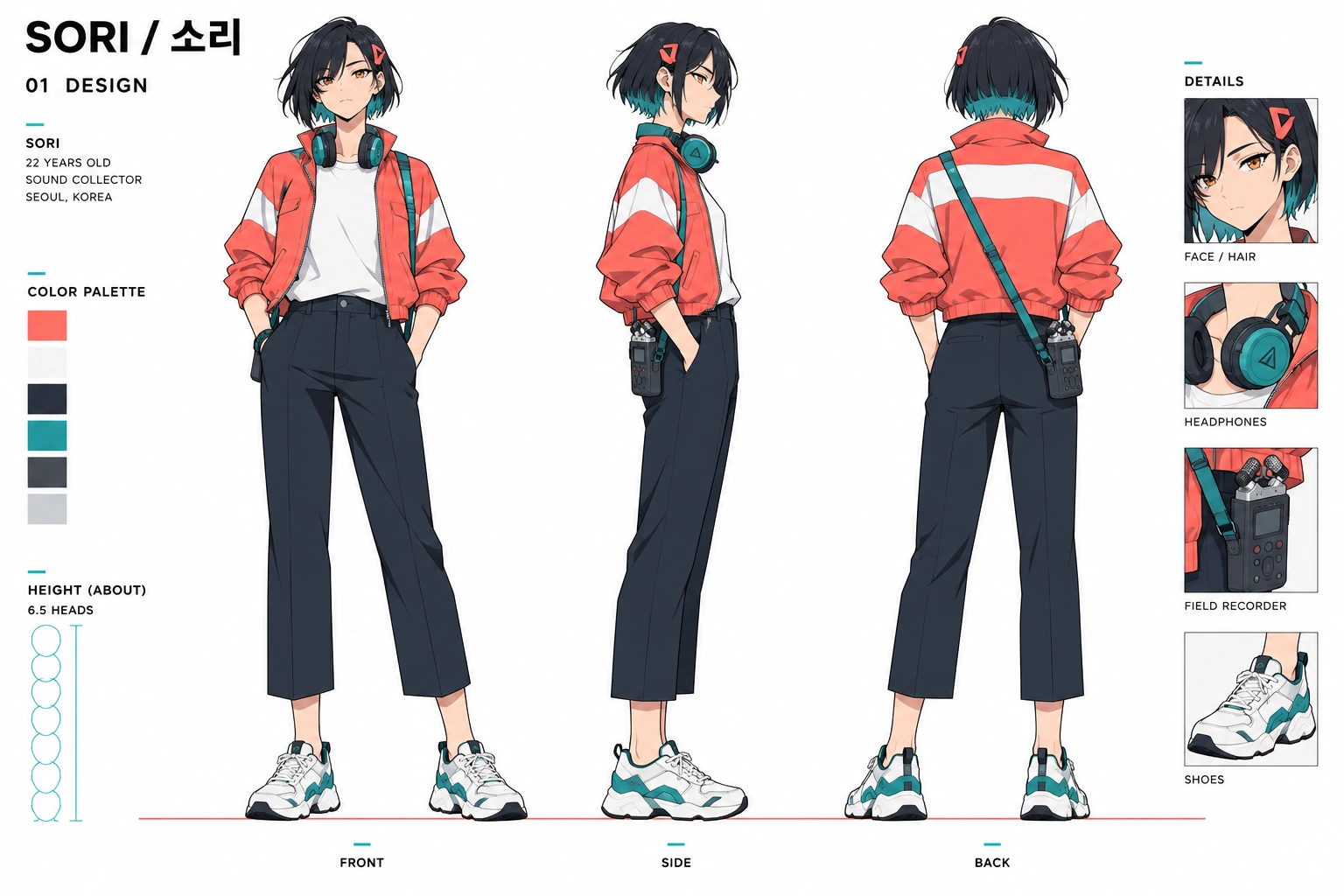 소리 · SORI 디자인 시트