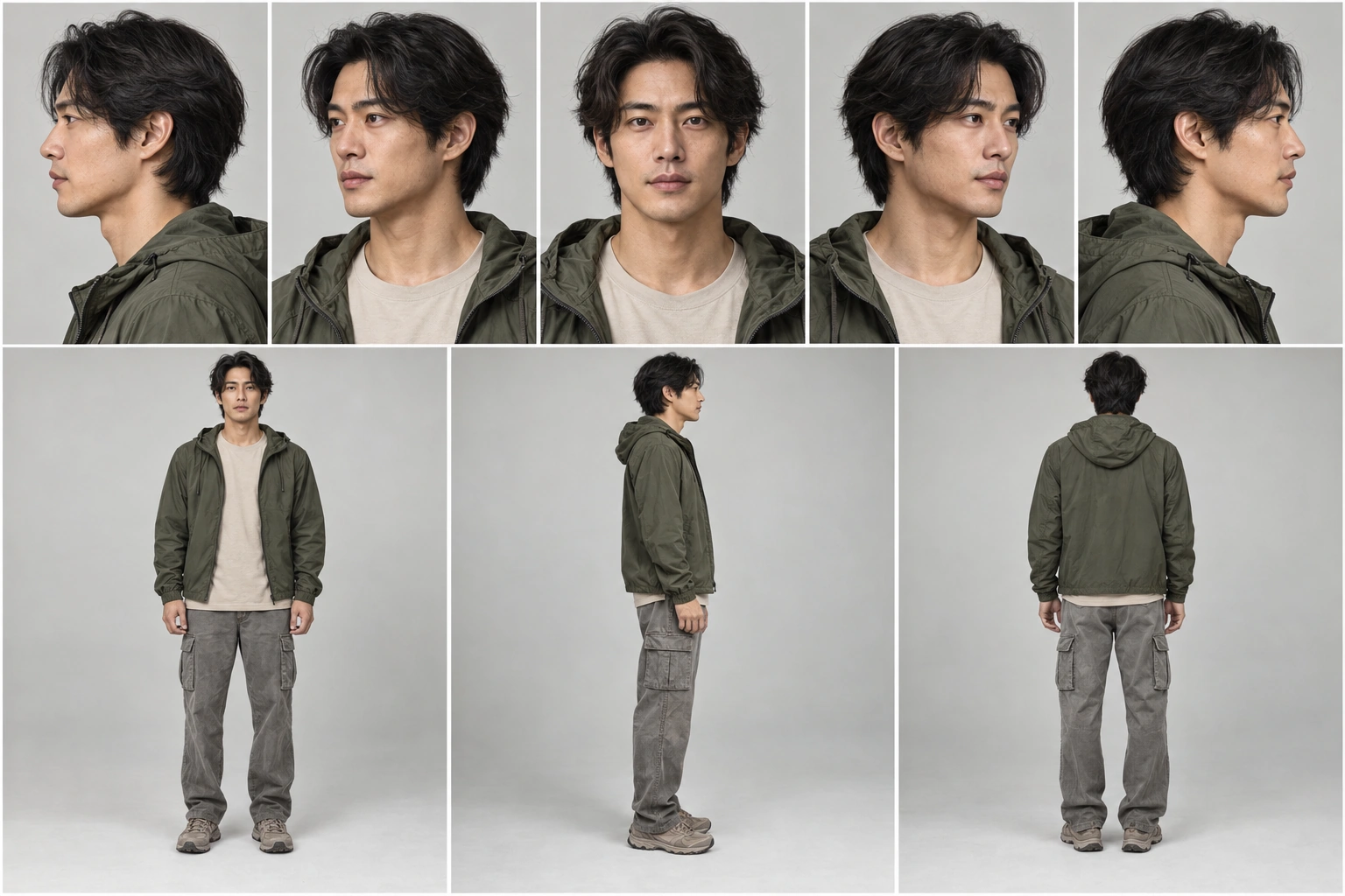 태오 · 내추럴 아웃도어 8컷 시트