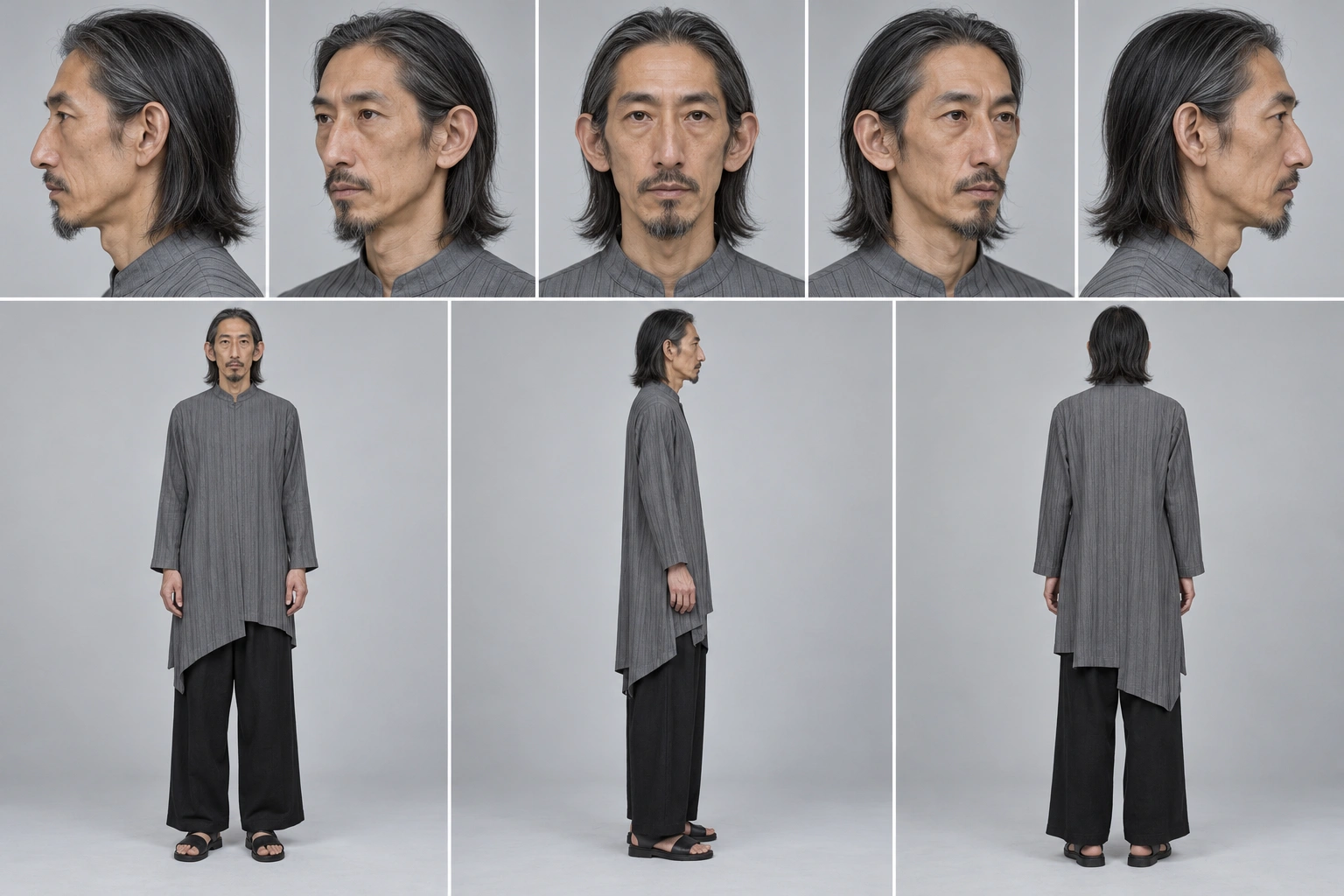 켄조 · 스톤 플리츠 sheet