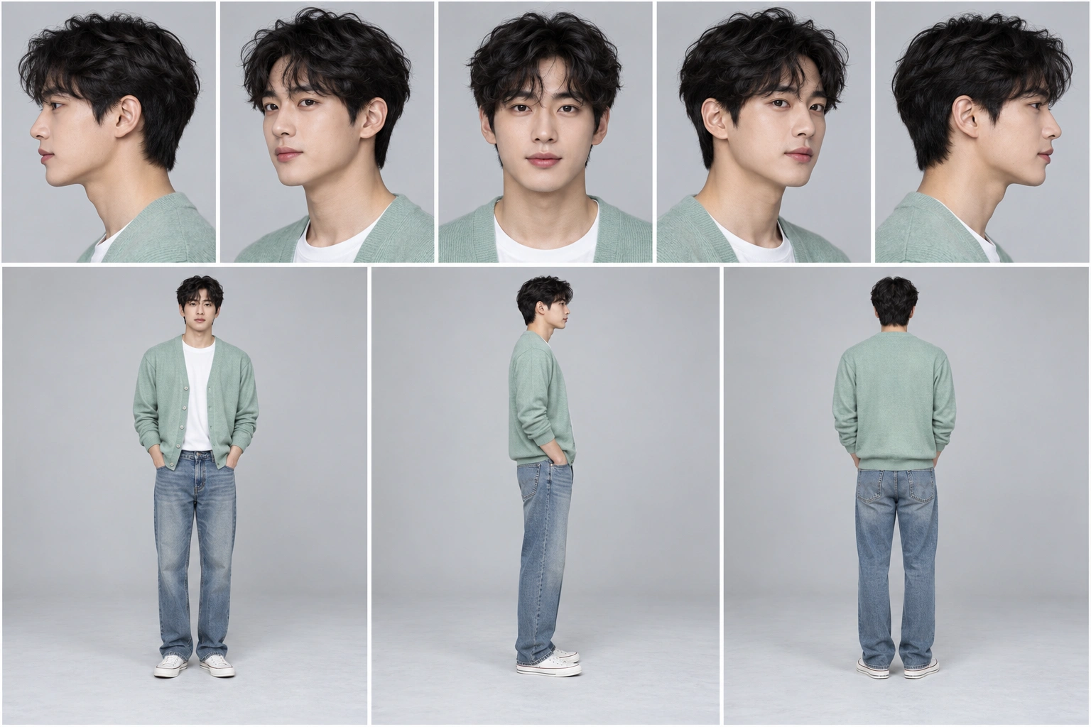 준서 · 민트 데님 sheet