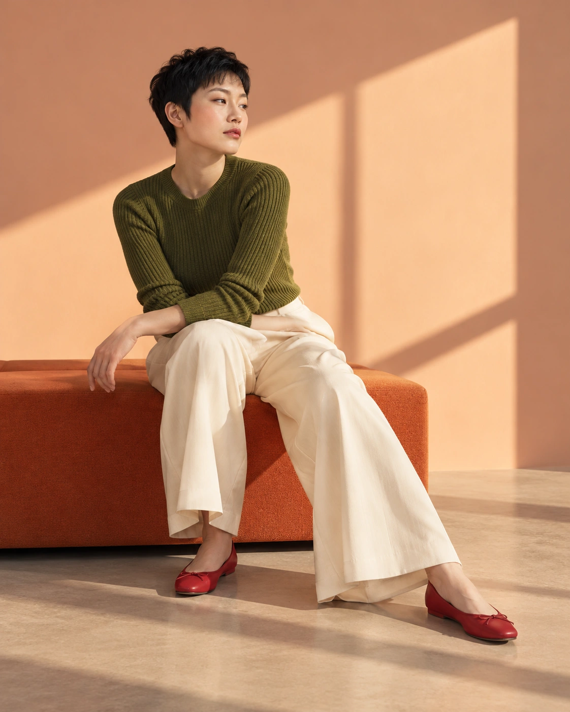 옆으로 흐르는 오후