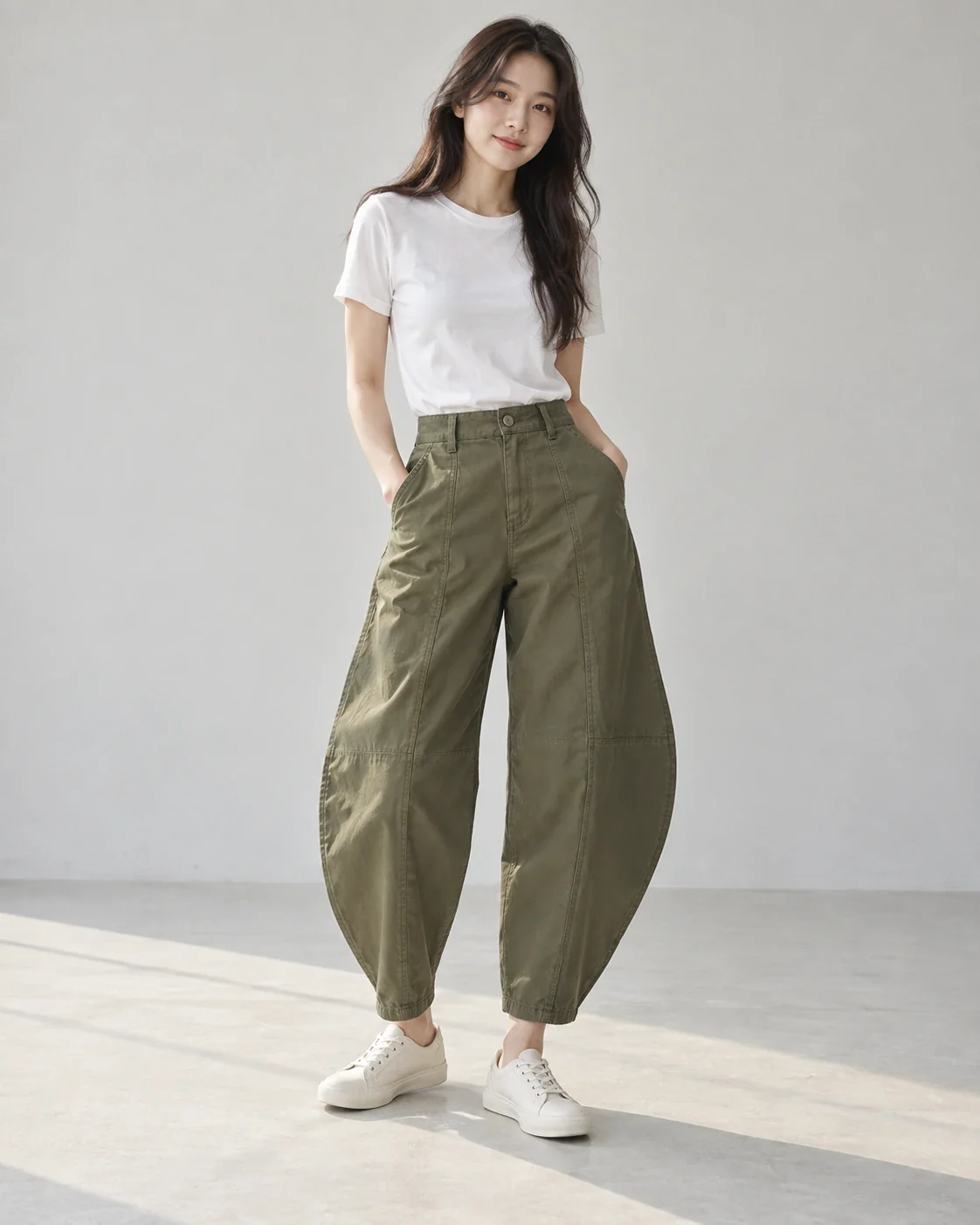 배럴 팬츠