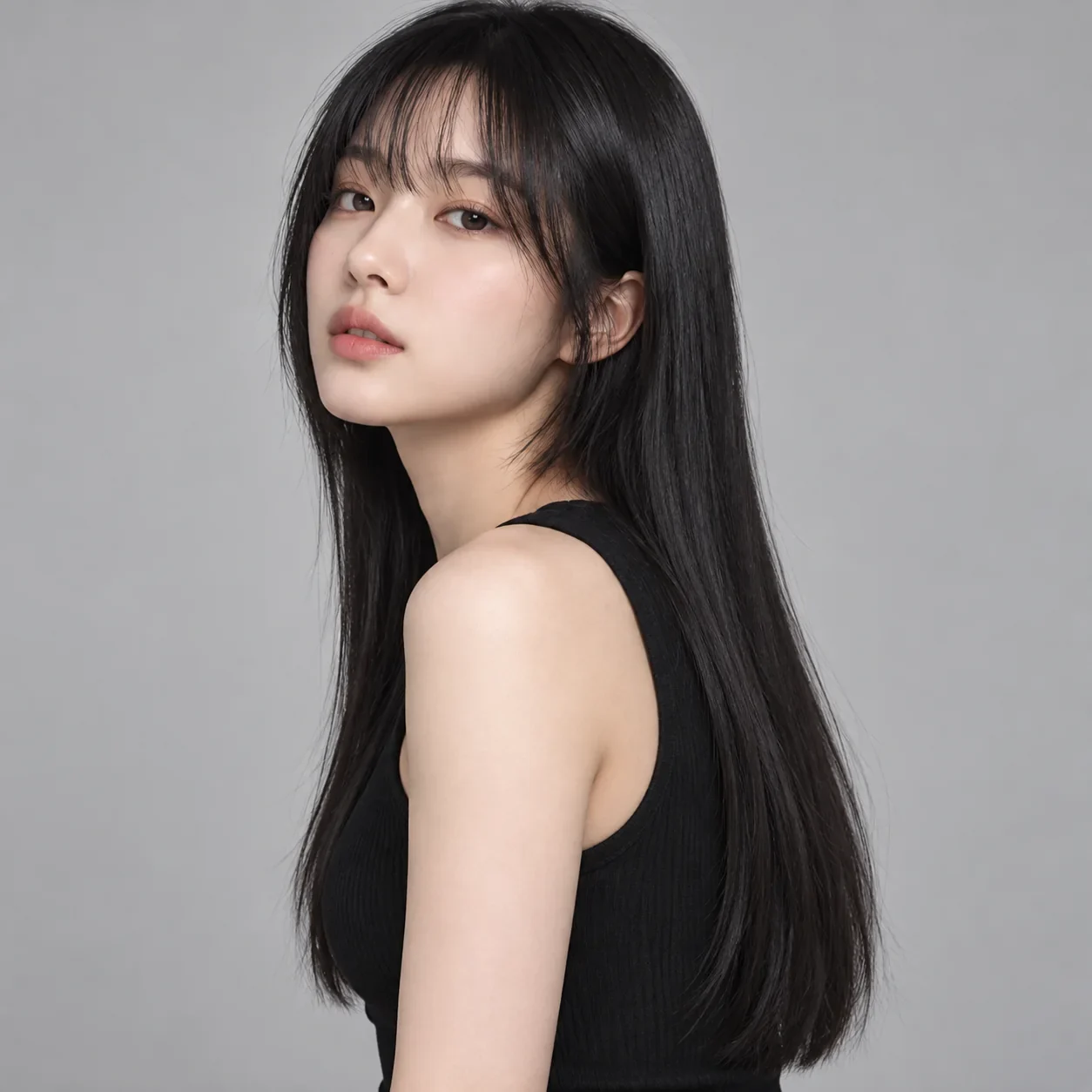 긴 머리