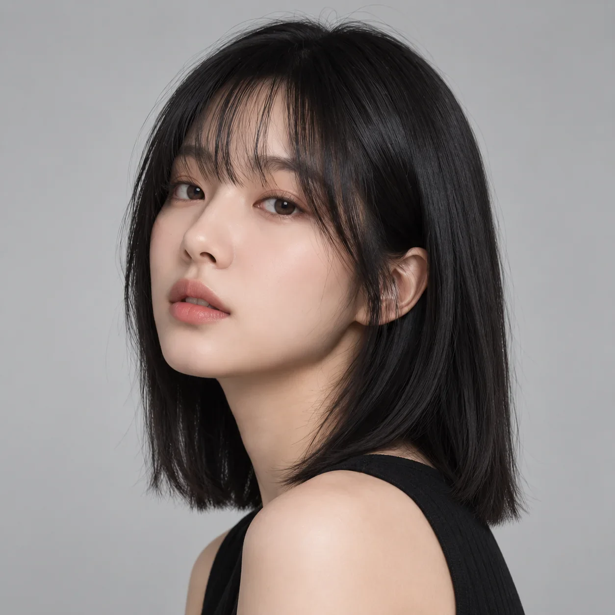 어깨 길이