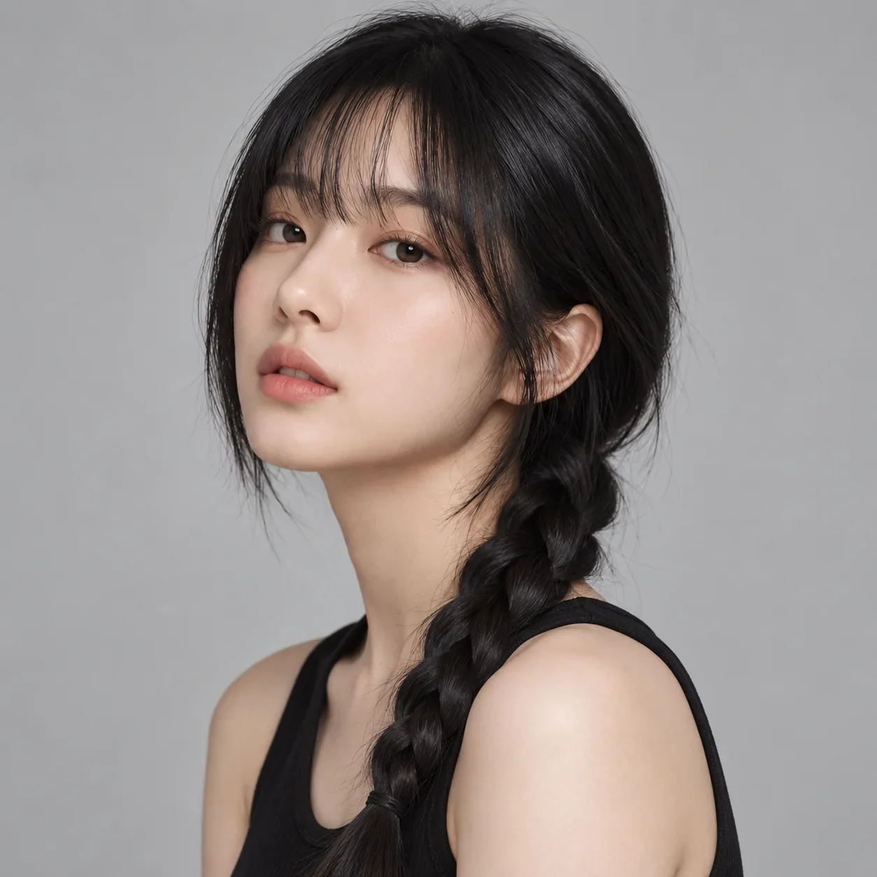 땋은 머리