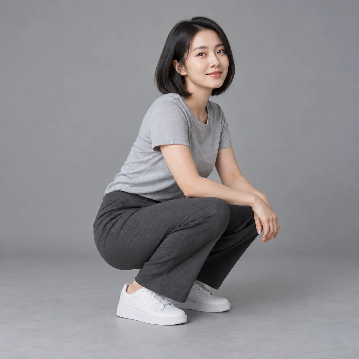 쪼그려 앉기