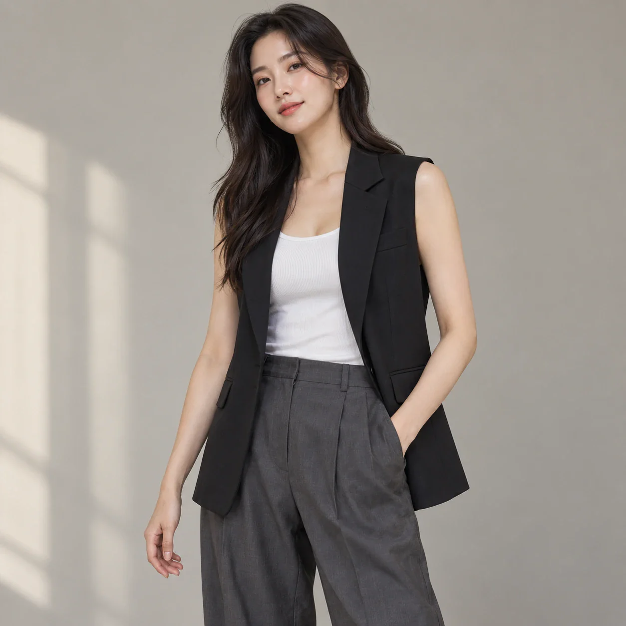 슬리브리스 블레이저