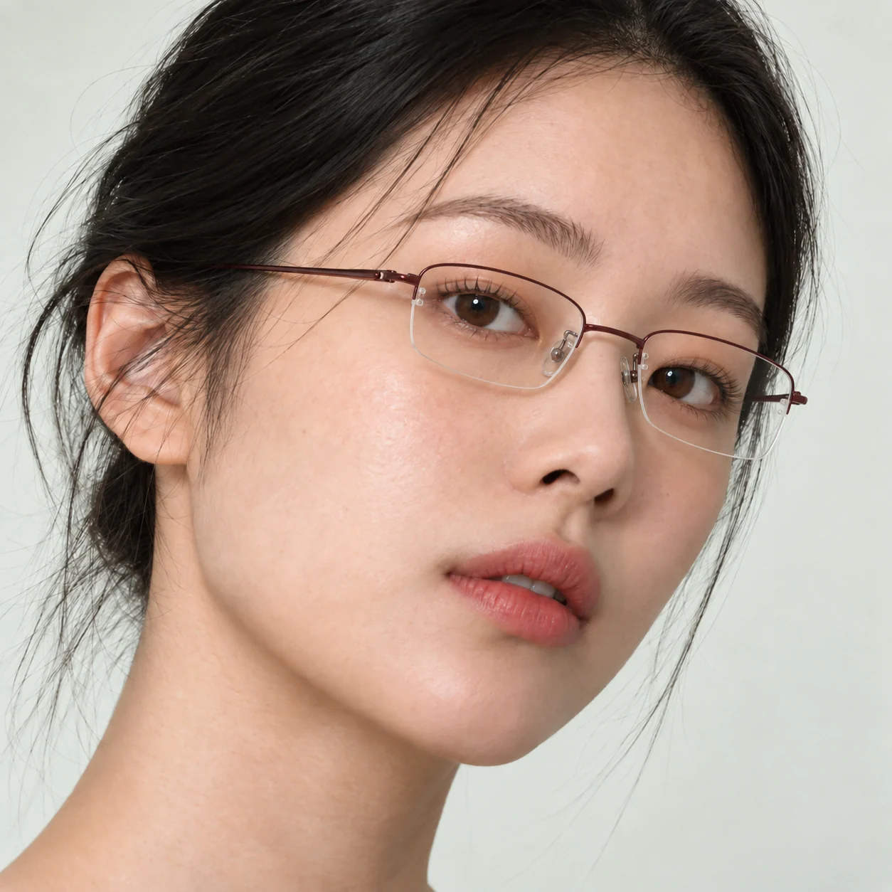 하프림 안경