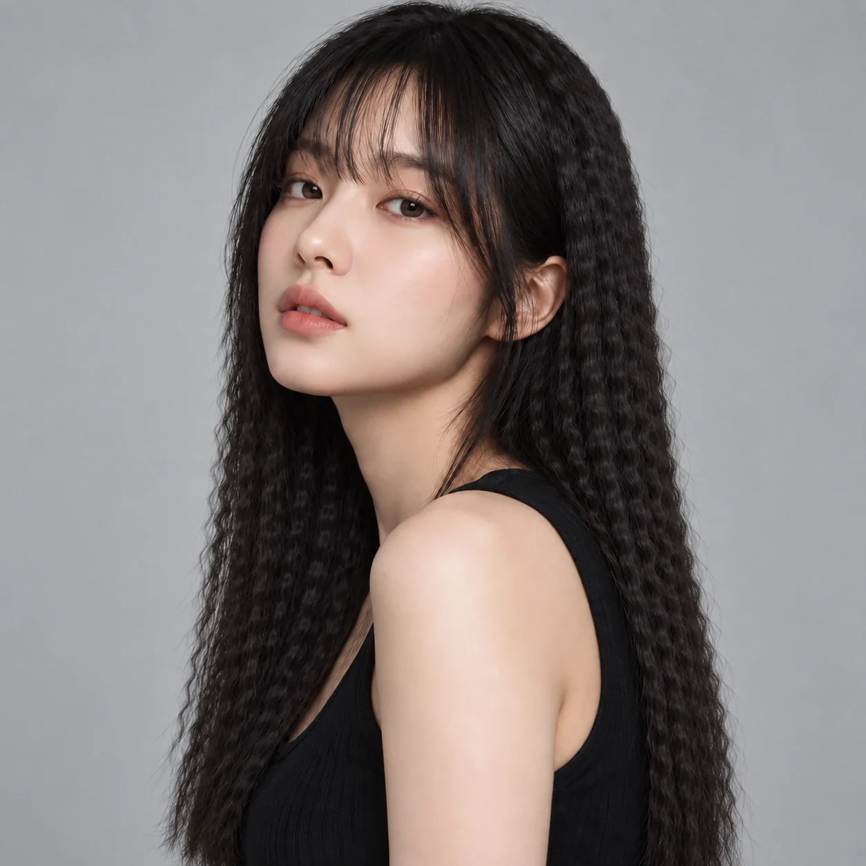 크림프 헤어